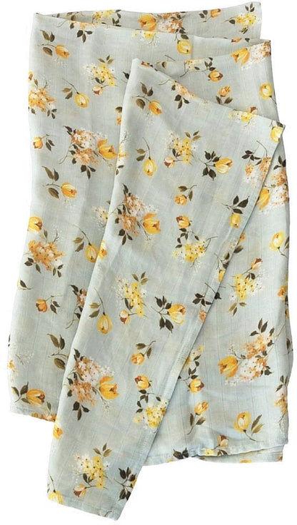 Loulou Lollipop Luxe Muslin Swaddle - Wild Rose - SWROSE