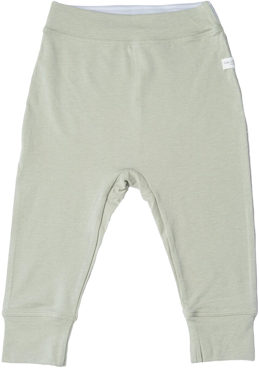 Loulou Lollipop Pants in TENCEL - Sage (0-3 M) - BA5003UB-SAG-1