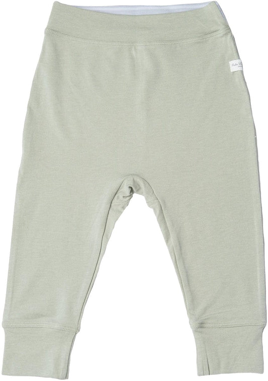 Loulou Lollipop Pants in TENCEL - Sage (0-3 M) - BA5003UB-SAG-1
