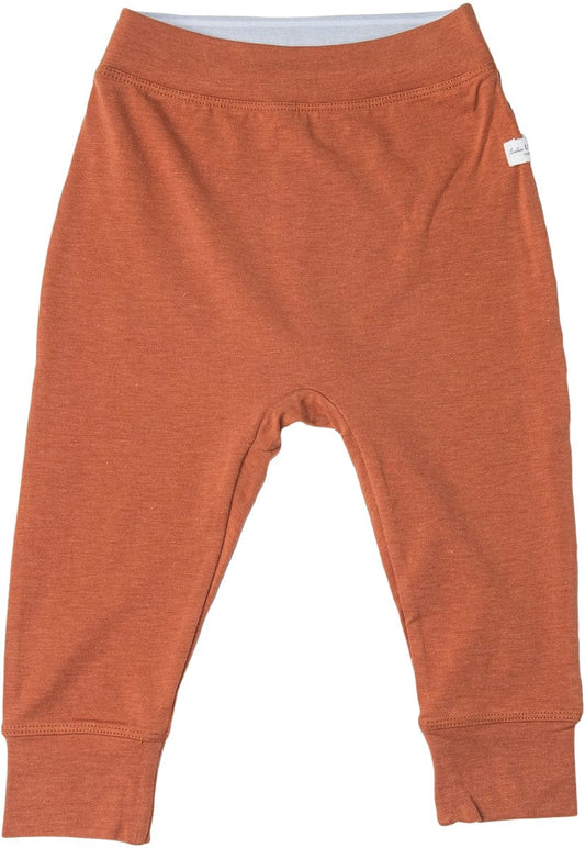 Loulou Lollipop Pants in TENCEL - Umbra (6-12 M) - BA5003UB-UMB-3