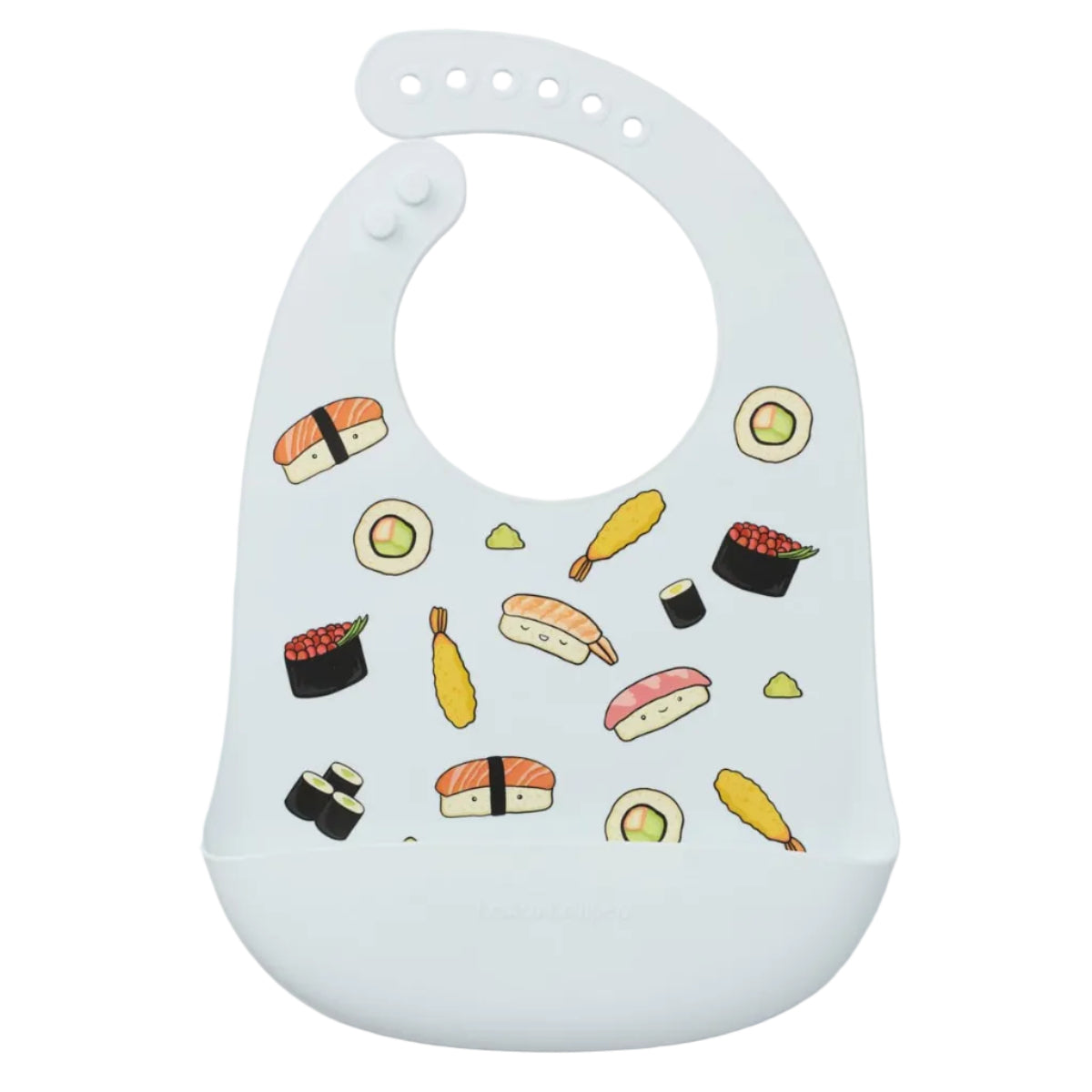 Loulou Lollipop Silicone Bib Printed - Sushi