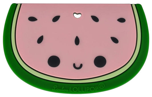 Loulou Lollipop Silicone Teether - Watermelon - WMELON