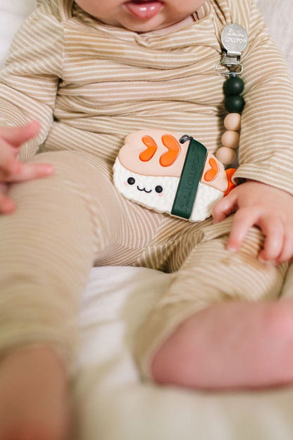 Loulou Lollipop Silicone Teether with Clip - Ebi - EBISET