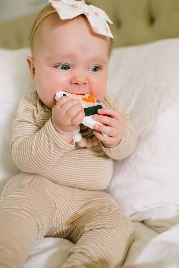Loulou Lollipop Silicone Teether with Clip - Ebi - EBISET