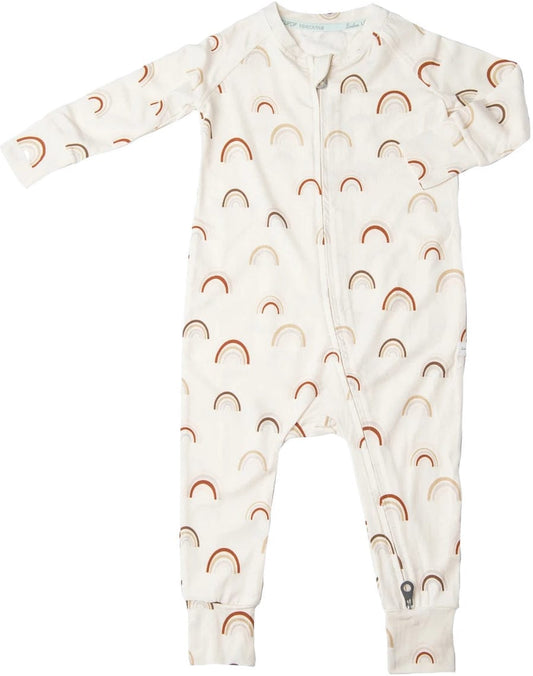 Loulou Lollipop Sleeper in TENCEL - Canyon Rainbow (3-6 M)