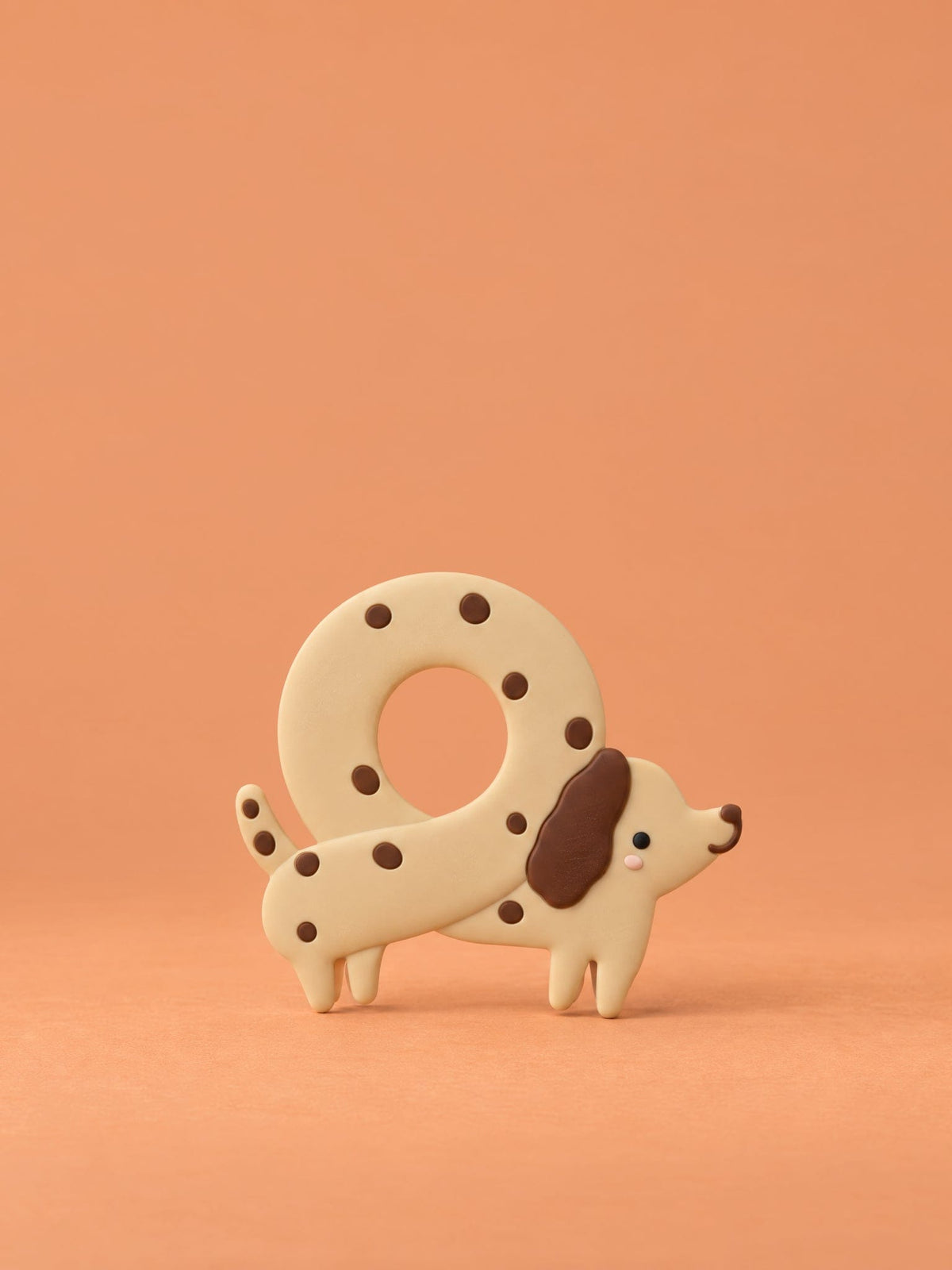 Loulou Lollipop Teether Single - Pretzel Dog