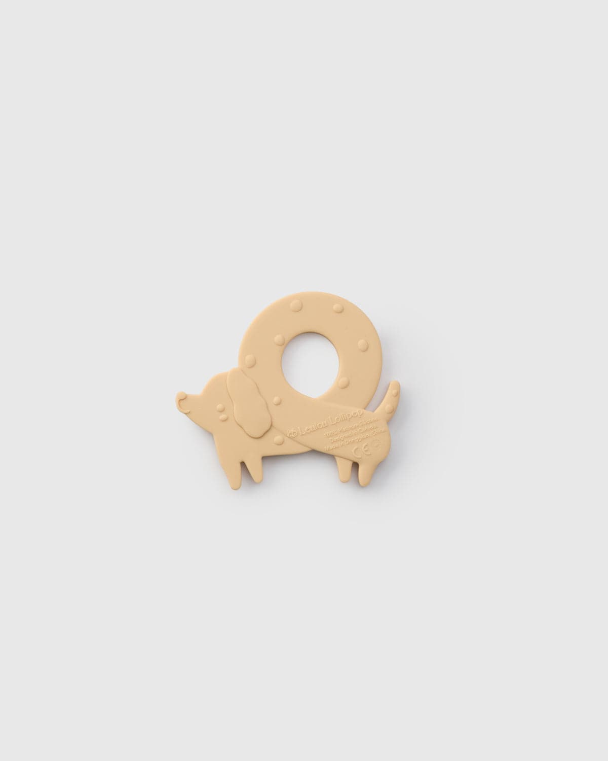 Loulou Lollipop Teether Single - Pretzel Dog - Image 4