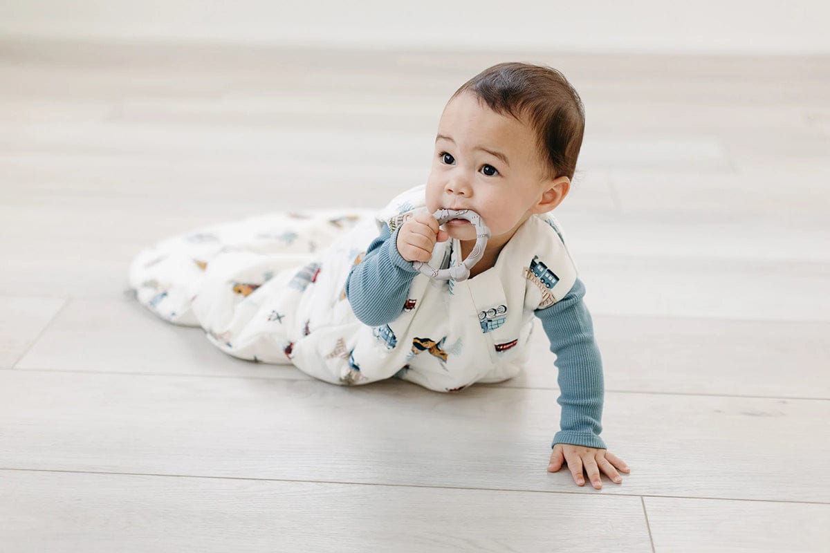 Loulou Lollipop TENCEL Sleep Bag 2.5 Tog, 18-36 Months - All Aboard - BA9005U-AAB-19