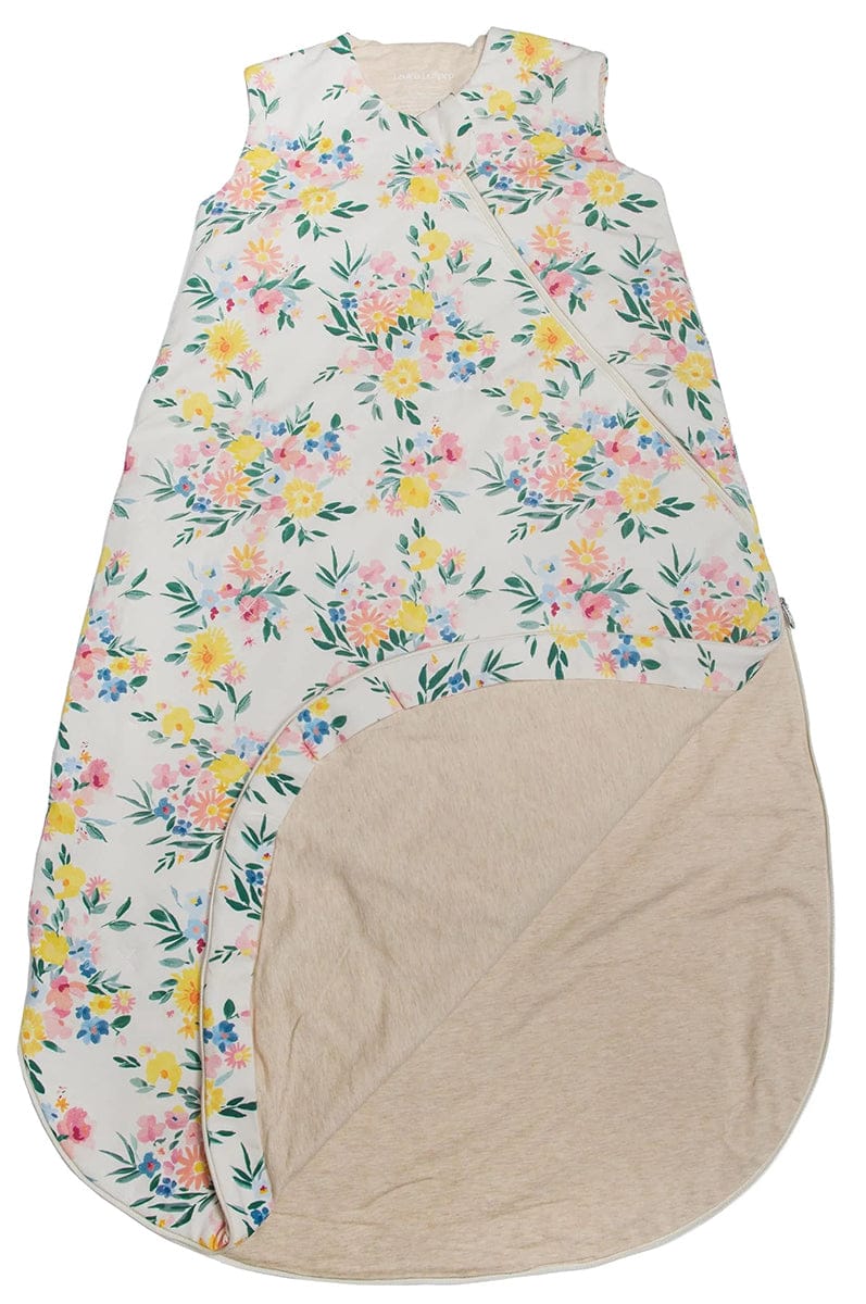 Loulou Lollipop TENCEL Sleep Bag 2.5 Tog, 18-36 Months - Floral Bouquet - BA9005U-FBQ19