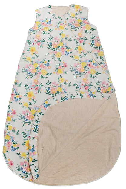 Loulou Lollipop TENCEL Sleep Bag 2.5 Tog, 18-36 Months - Floral Bouquet - BA9005U-FBQ19