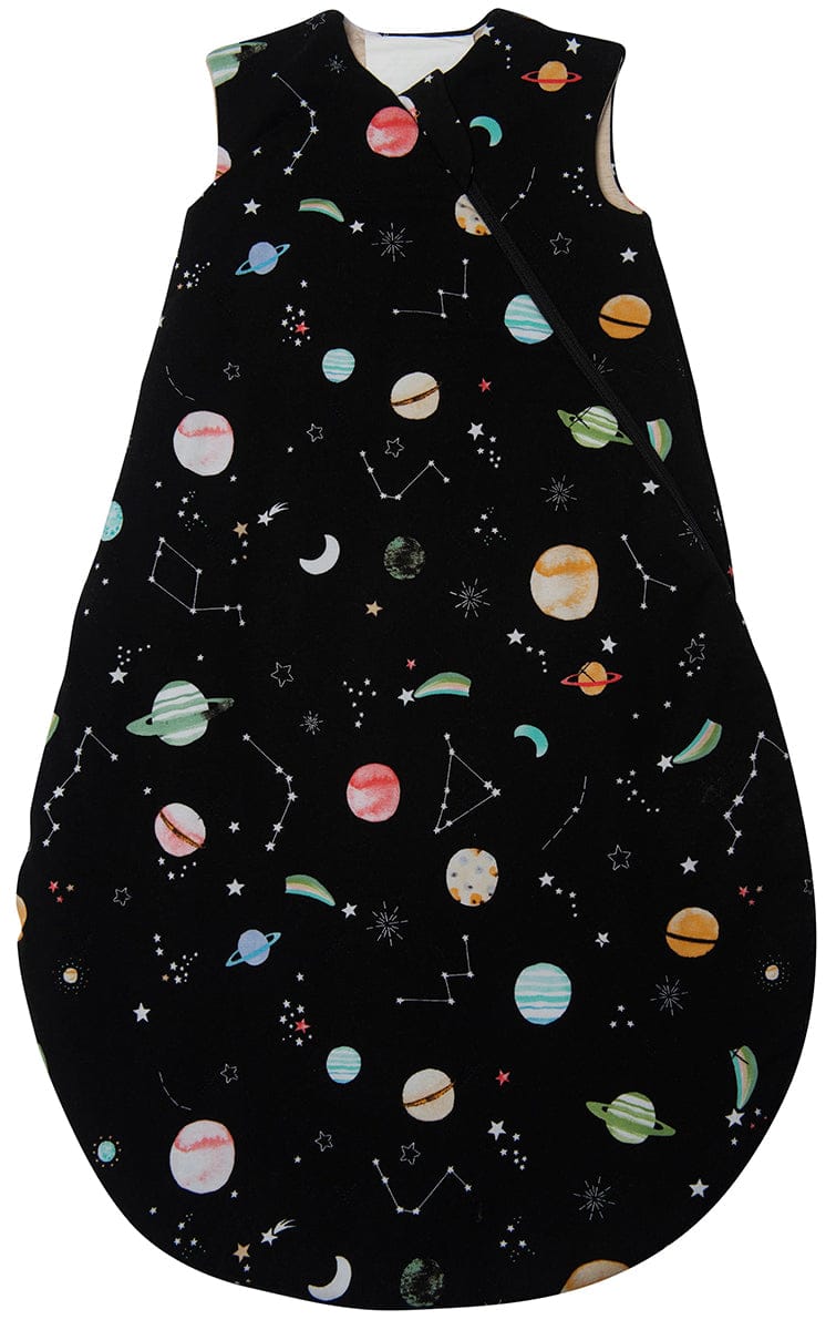 Loulou Lollipop TENCEL Sleep Bag 2.5 Tog, 18-36 Months - Planets - BA9005UB-PLN-19
