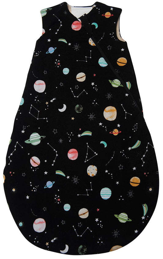 Loulou Lollipop TENCEL Sleep Bag 2.5 Tog, 18-36 Months - Planets - BA9005UB-PLN-19