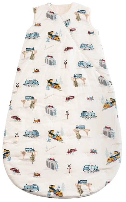 Loulou Lollipop TENCEL Sleep Bag 2.5 Tog, 6-18 Months - All Aboard - BA9005U-AAB-18