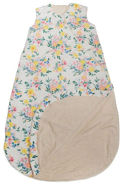 Loulou Lollipop TENCEL Sleep Bag 2.5 Tog, 6-18 Months - Floral Bouquet - BA9005U-FBQ-18