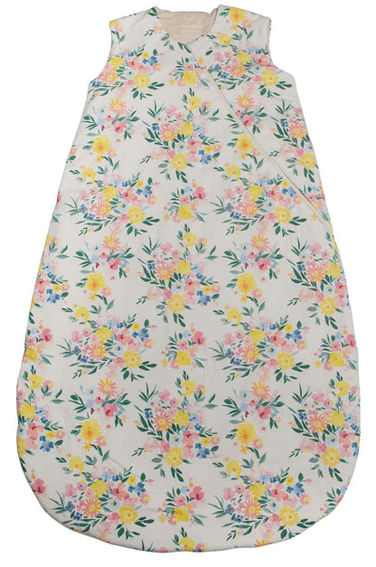 Loulou Lollipop TENCEL Sleep Bag 2.5 Tog, 6-18 Months - Floral Bouquet - BA9005U-FBQ-18