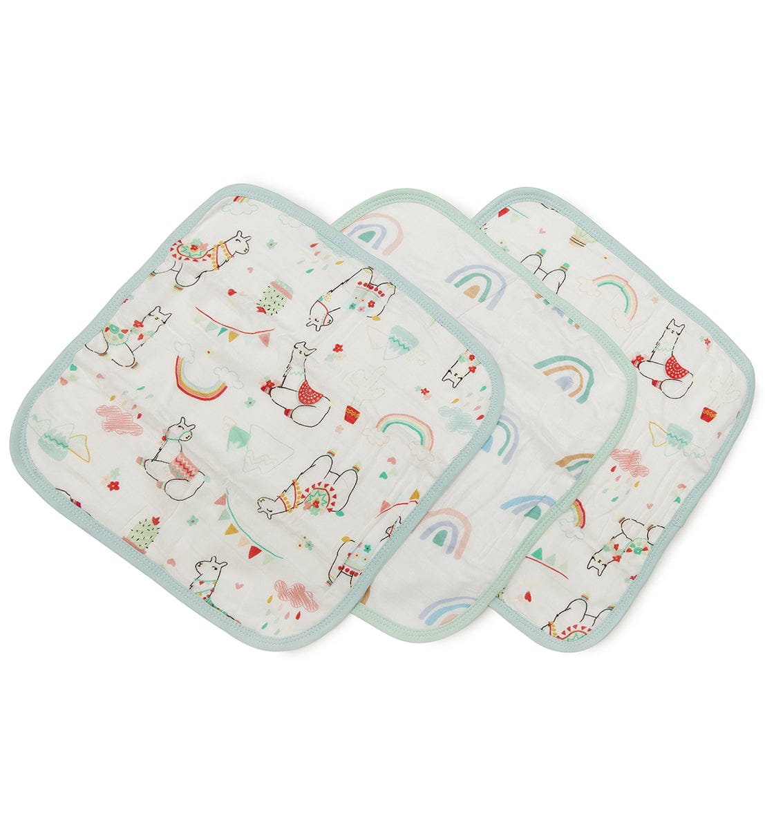 Loulou Lollipop Washcloth Set - Llama - WSLLAMA