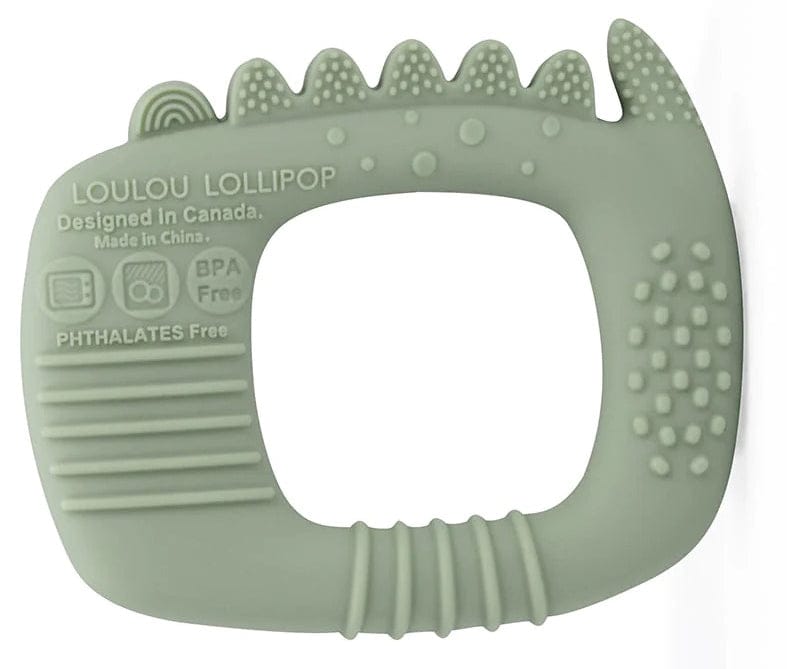 Loulou Lollipop Wild Teether - Alligator - WTR-001-SAG
