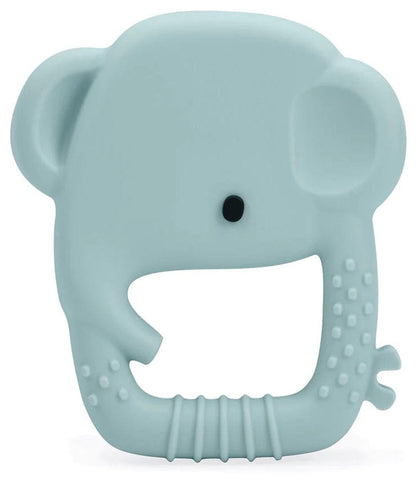 Loulou Lollipop Wild Teether - Elephant - WTR-003-BLU