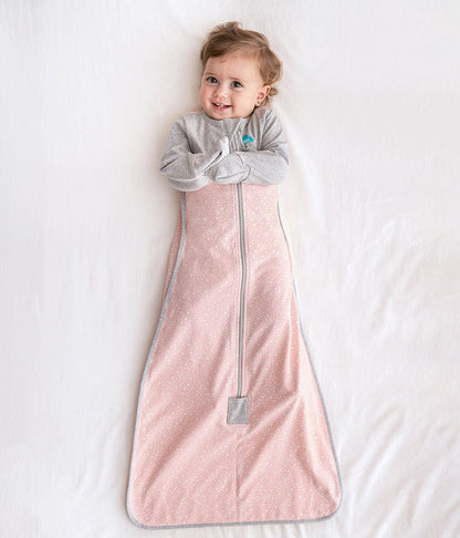 Love To Dream Long Sleeve Sleep Bag Original Cotton Moderate, 18-36 M - Stardust Dusty Pink - L31-01-242-DPK-18-36M