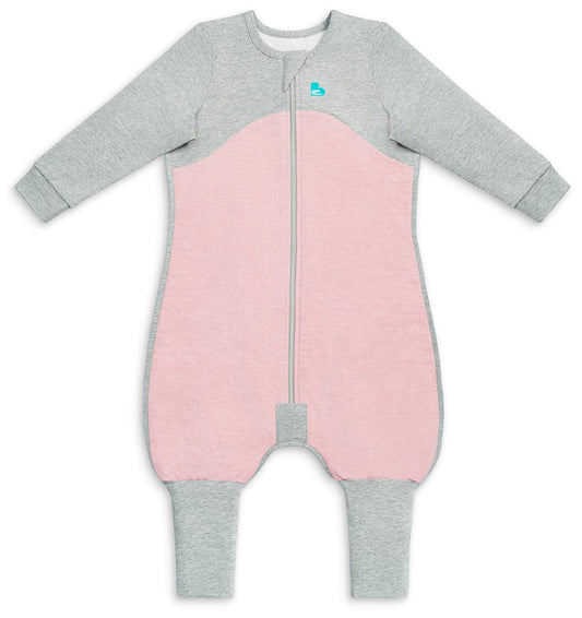 Love To Dream Long Sleeve Sleep Suit Organic Cotton Mild, 12-24 M - Dusty Pink - L41-19-001-DPK-12-24M