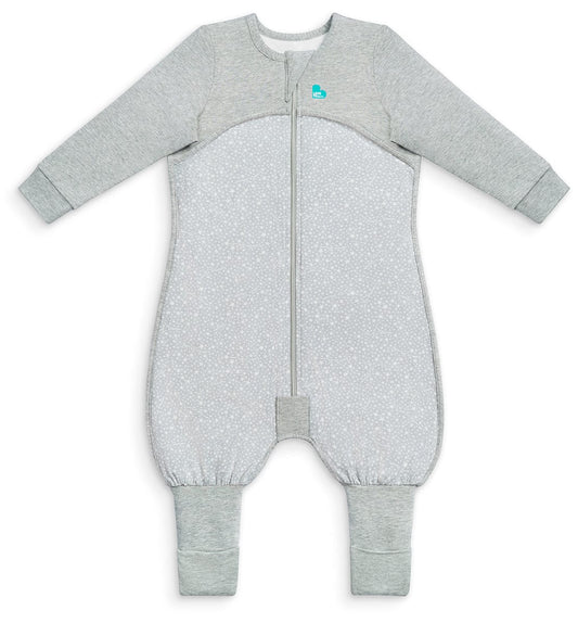 Love To Dream Long Sleeve Sleep Suit Original Cotton Moderate, 12-24 M - Stardust Grey - L41-01-242-GRY-12-24M
