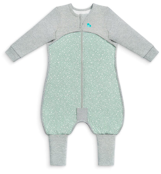 Love To Dream Long Sleeve Sleep Suit Original Cotton Moderate, 6-12 M - Stardust Olive - L41-01-242-OLV-6-12M