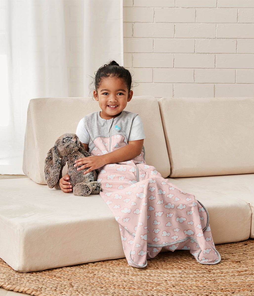 Love To Dream Sleep Bag Organic Cotton Lite .2 TOG, 18-36 M, Daydream Dusty Pink - L30-22-254-DPK-18-36M