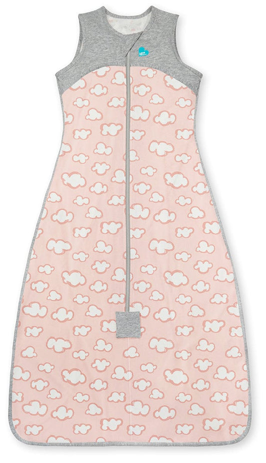 Love To Dream Sleep Bag Organic Cotton Lite .2 TOG, 6-18 M, Daydream Dusty Pink - L30-22-254-DPK-6-18M