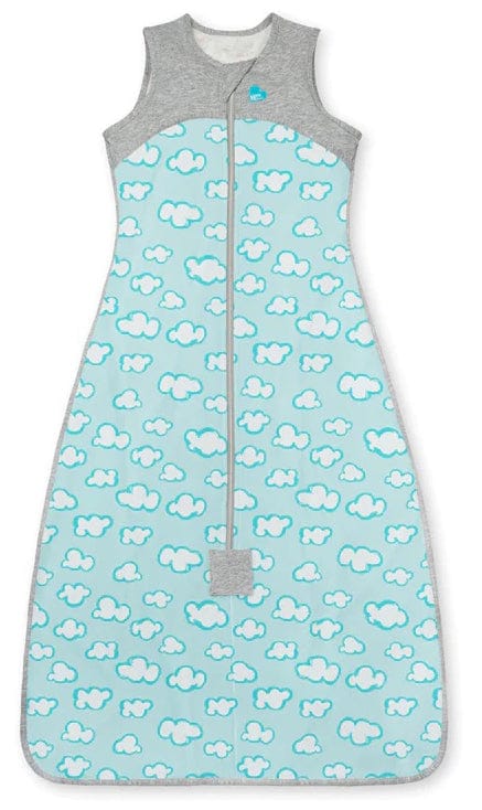 Love To Dream Sleep Bag Organic Cotton Lite .2 TOG, 6-18 M, Daydream Turquoise - L30-22-254-TUR-6-18M
