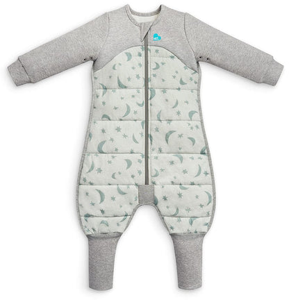Love To Dream Sleep Suit Quilted Cotton 2.5 TOG, 6-12 M - Moonlight Olive - L40-29-266-OLV-6-12M