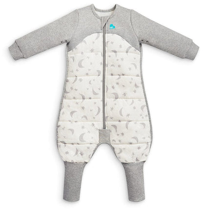 Love To Dream Sleep Suit Quilted Cotton 2.5 TOG, 6-12 M - Moonlight White - L40-29-266-WHT-6-12M