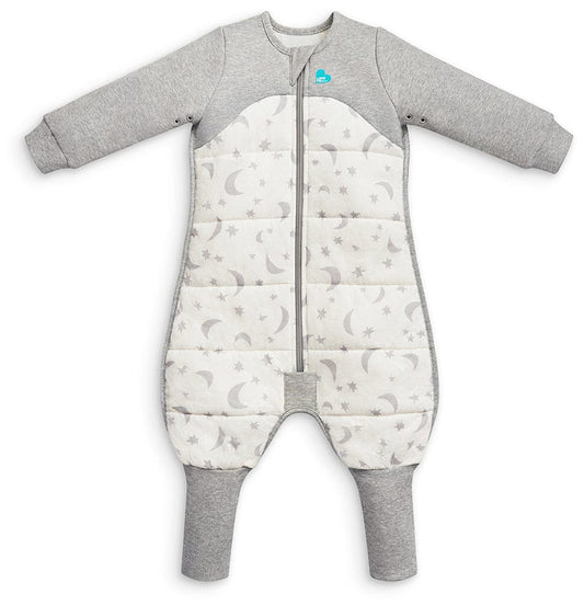 Love To Dream Sleep Suit Quilted Cotton 2.5 TOG, 6-12 M - Moonlight White