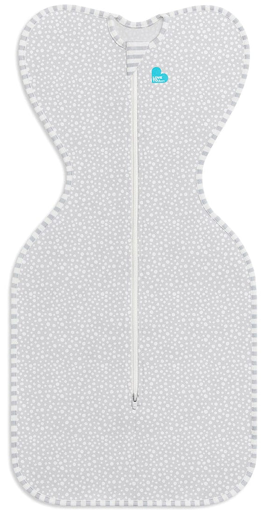 Love To Dream Swaddle UP Bamboo 1.0 TOG, Newborn - Grey Dot - L10-09-228-GRY-NB