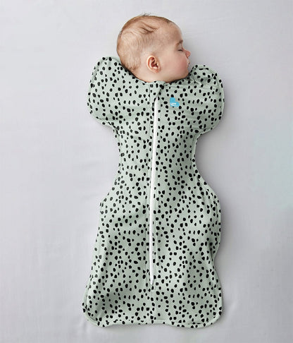 Love To Dream Swaddle UP Designer Collection Original 1.0 TOG, Newborn - Animal Olive - L10-01-252-OLV-NB