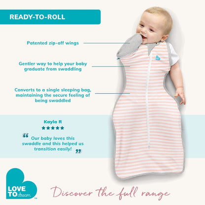 Love To Dream Swaddle UP Designer Collection Transition Bag Original 1.0 TOG, Large - Animal Olive - L20-01-252-OLV-L