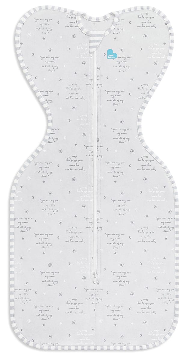Love To Dream Swaddle UP Lite, Medium - You Are My Grey - L10-02-246-GRY-M