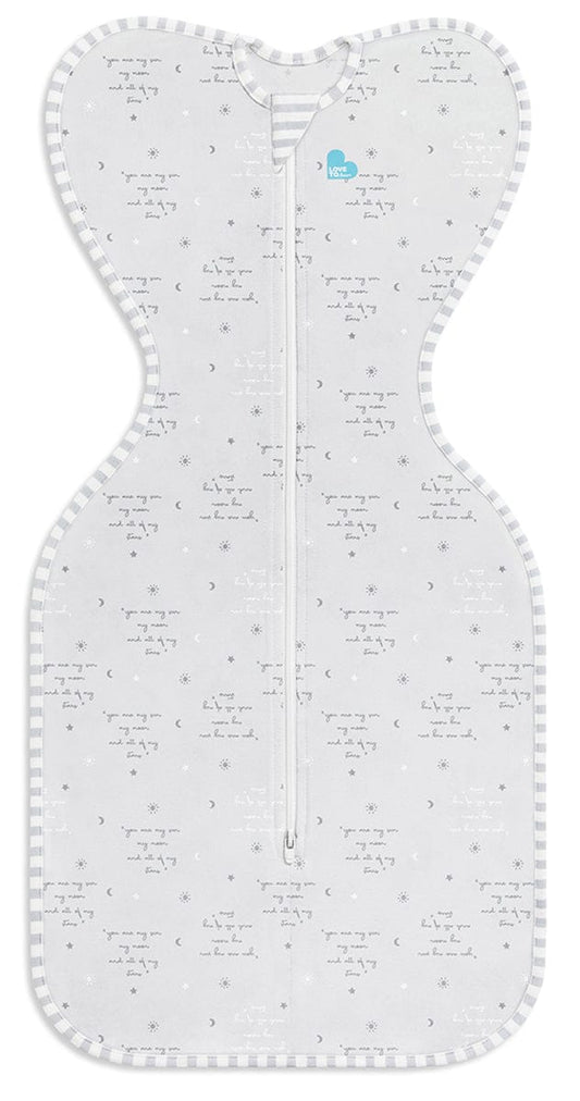 Love To Dream Swaddle UP Lite, Medium - You Are My Grey - L10-02-246-GRY-M
