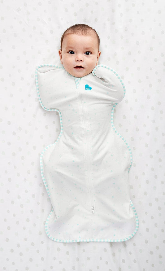 Love To Dream Swaddle UP Organic 1.0 TOG, Medium - Mint - L10-04-231-MNT-M