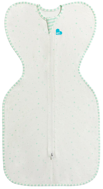 Love To Dream Swaddle UP Organic 1.0 TOG, Medium - Mint - L10-04-231-MNT-M