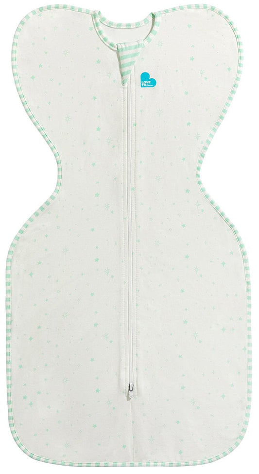 Love To Dream Swaddle UP Organic 1.0 TOG, Medium - Mint - L10-04-231-MNT-M