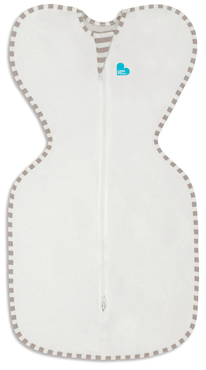 Love To Dream Swaddle UP Organic 1.0 TOG, Newborn - Cream - L10-04-005-CR-NB