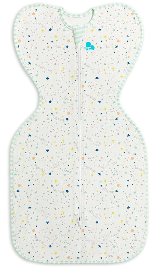 Love To Dream Swaddle UP Organic Lite, Newborn - Cream Constellation - L10-22-212-CRM-NB