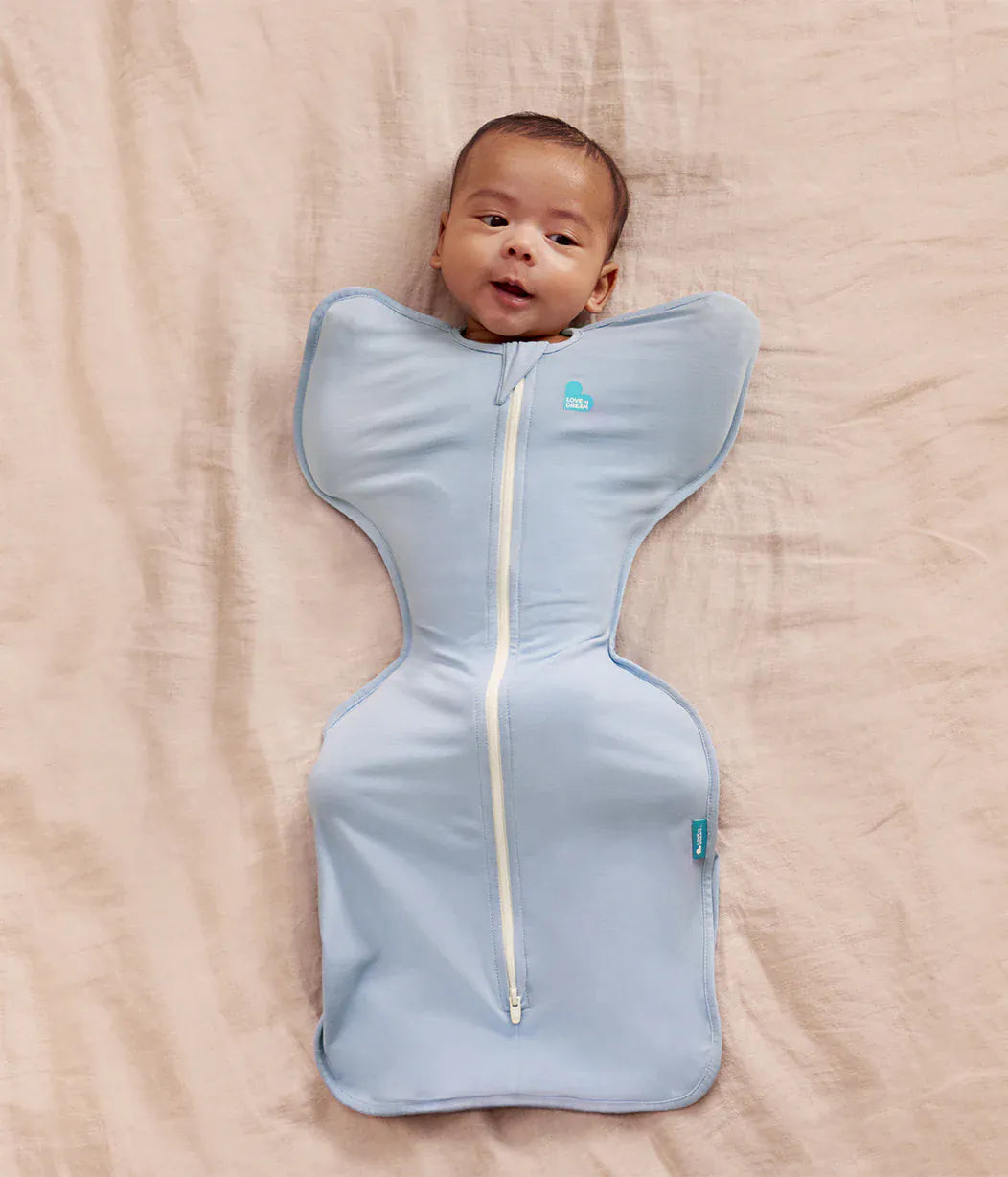 Love To Dream Swaddle UP Original 0.2 TOG, Newborn - Soft Blue - L10-02-001-SBL-NB
