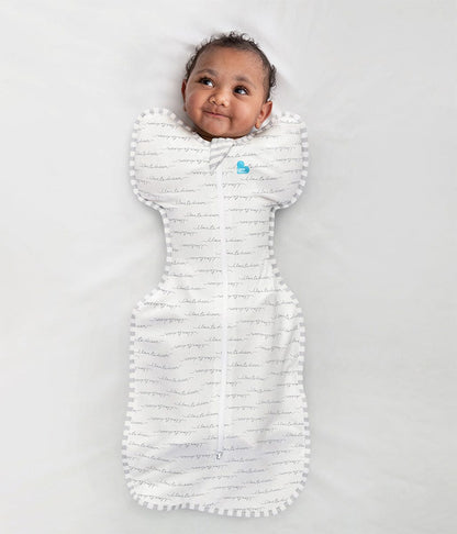 Love To Dream Swaddle UP Original 1.0 TOG, Medium - Dreamer White - L10-01-247-WHT-M