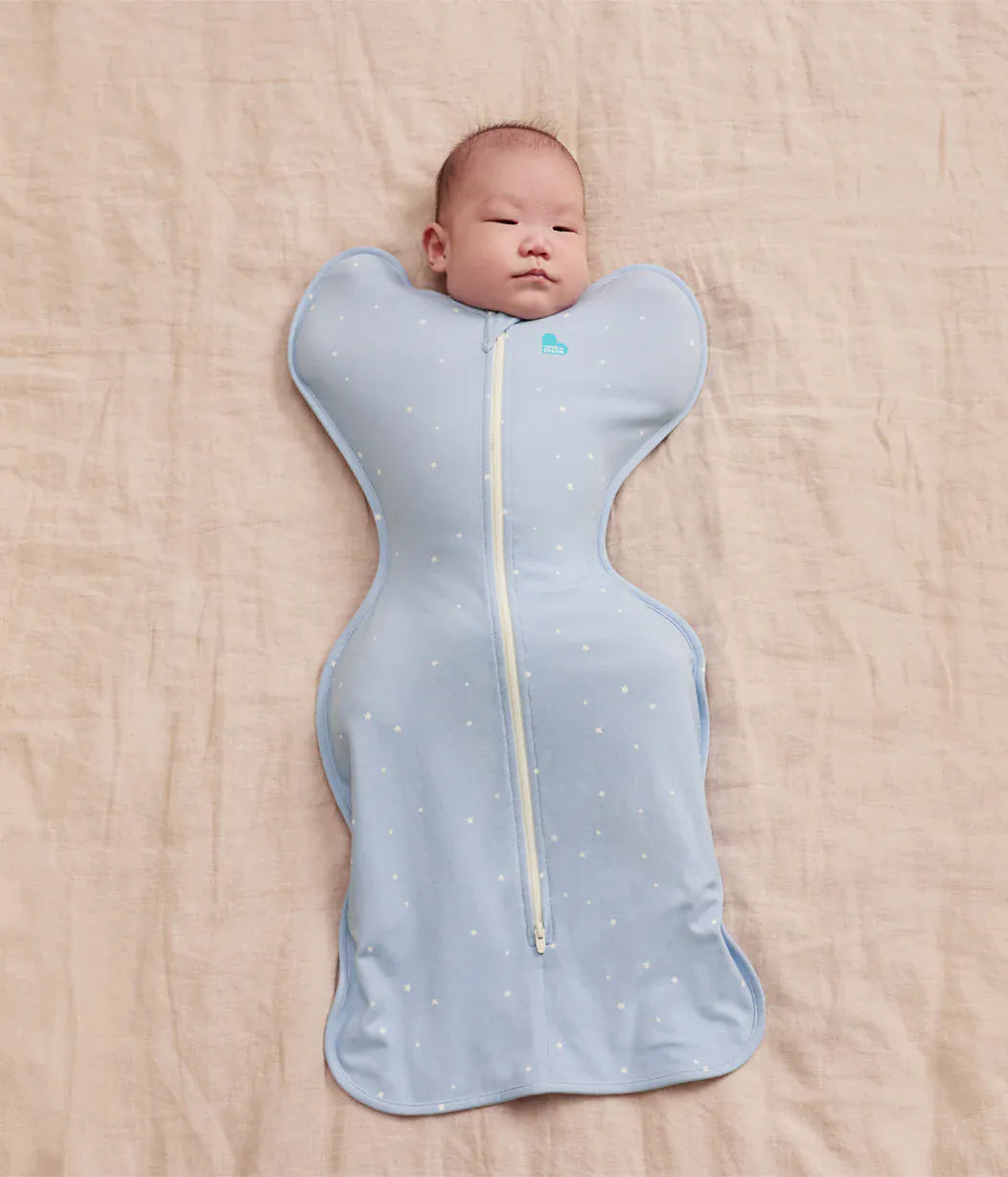 Love To Dream Swaddle UP Original 1.0 TOG, Newborn - Twinkle Powder Blue - L10-01-345-PDB-NB