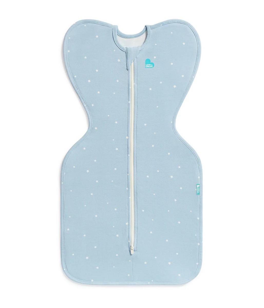 Love To Dream Swaddle UP Original 1.0 TOG, Newborn - Twinkle Powder Blue - L10-01-345-PDB-NB