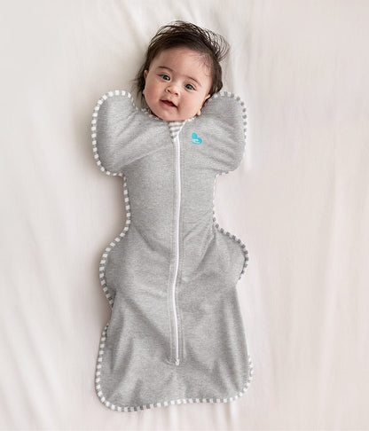 Love To Dream Swaddle UP Original 1.0 TOG, Small - Grey - L10-01-001-GR-S