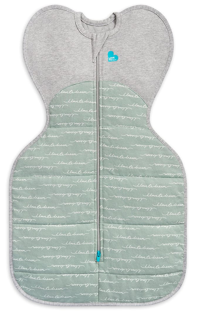 Love To Dream Swaddle UP Quilted Cotton 2.5 TOG, Medium - Dreamer Olive - L10-29-247-OLV-M