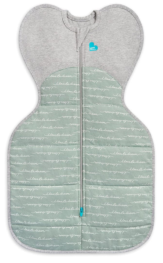 Love To Dream Swaddle UP Quilted Cotton 2.5 TOG, Medium - Dreamer Olive - L10-29-247-OLV-M