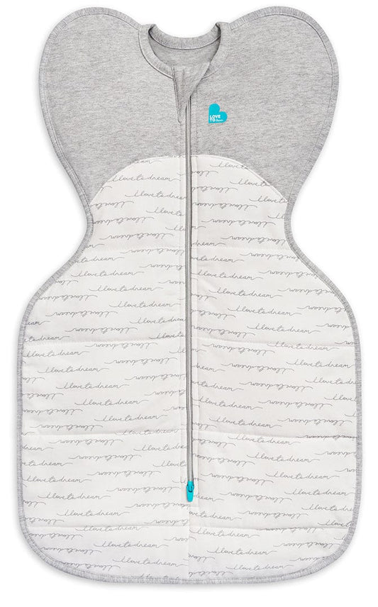 Love To Dream Swaddle UP Quilted Cotton 2.5 TOG, Medium - Dreamer White
